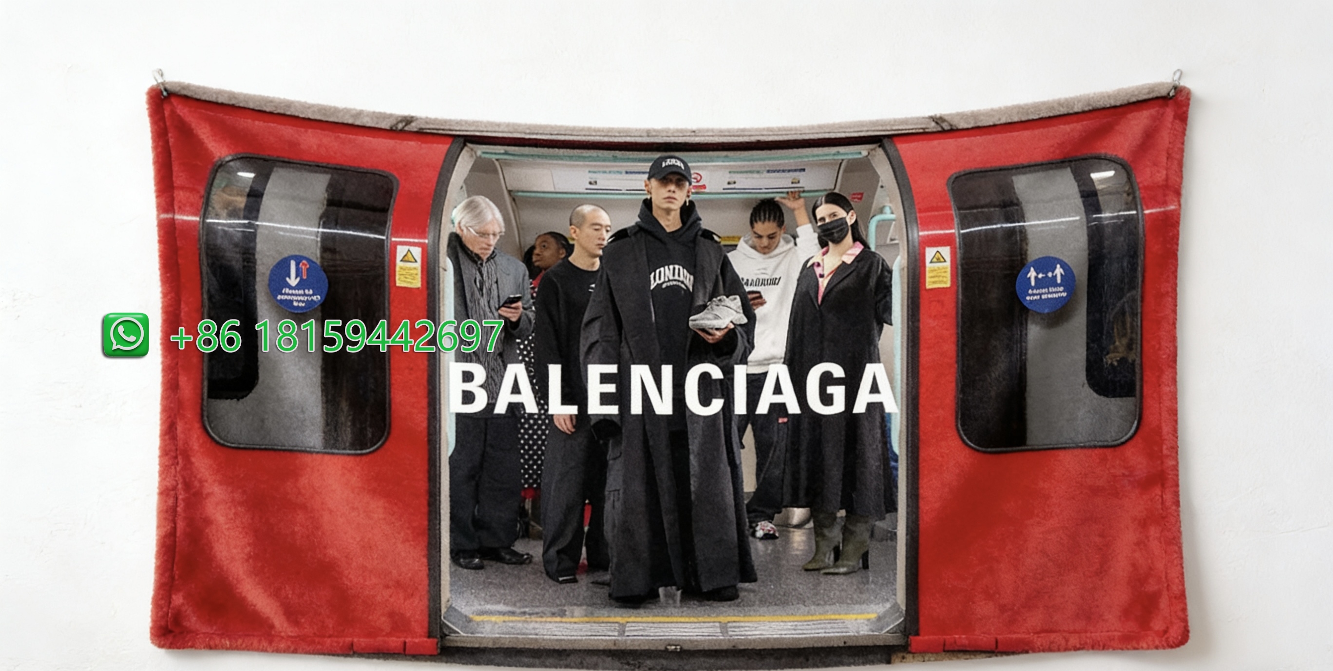 Balenciaga Throw Blankets